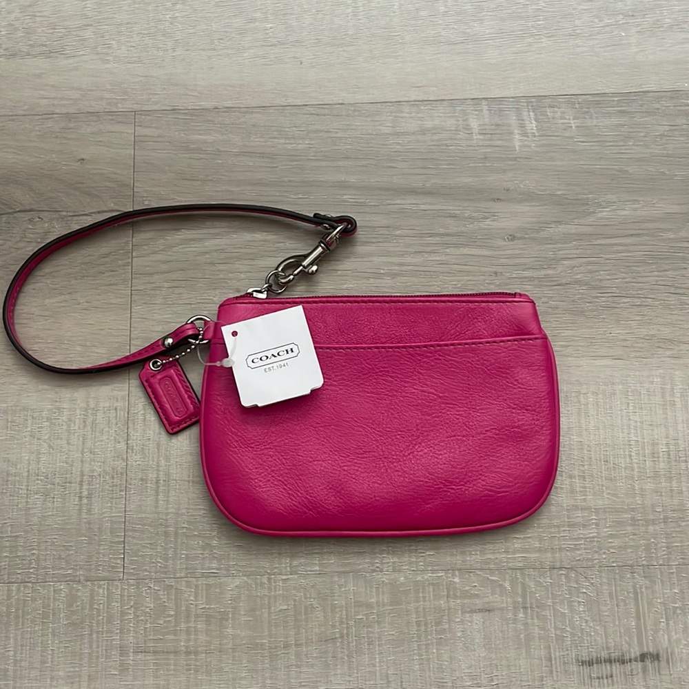 Pink Coach Wallet